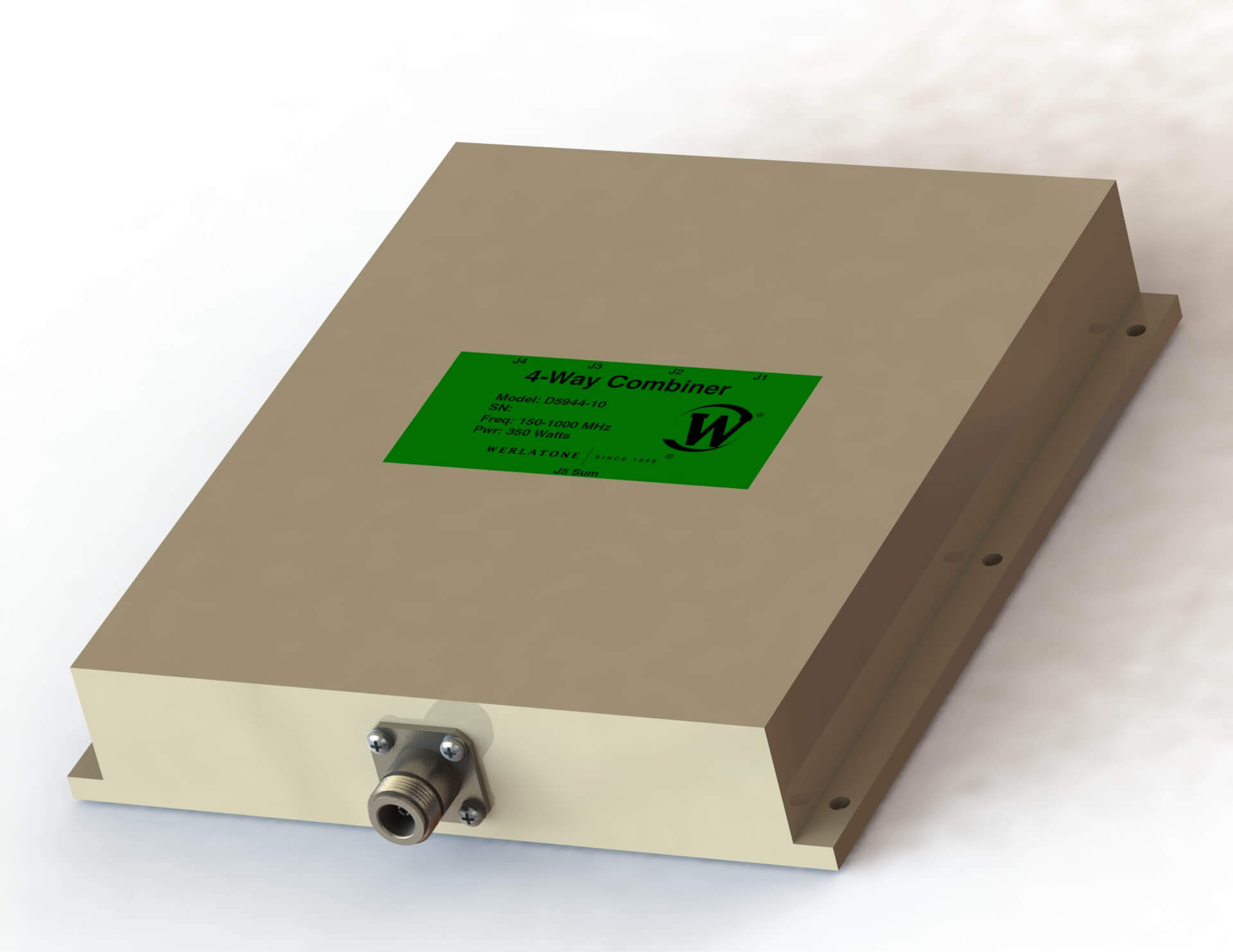 RF Combiner - Model D5944 - 4-Way Combiner/Divider