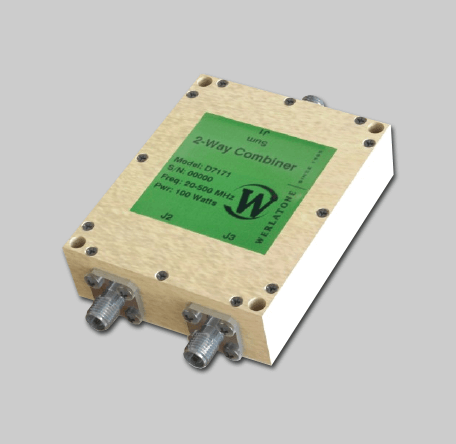 RF Combiner - Model D7171 - 2-Way Combiner/Divider