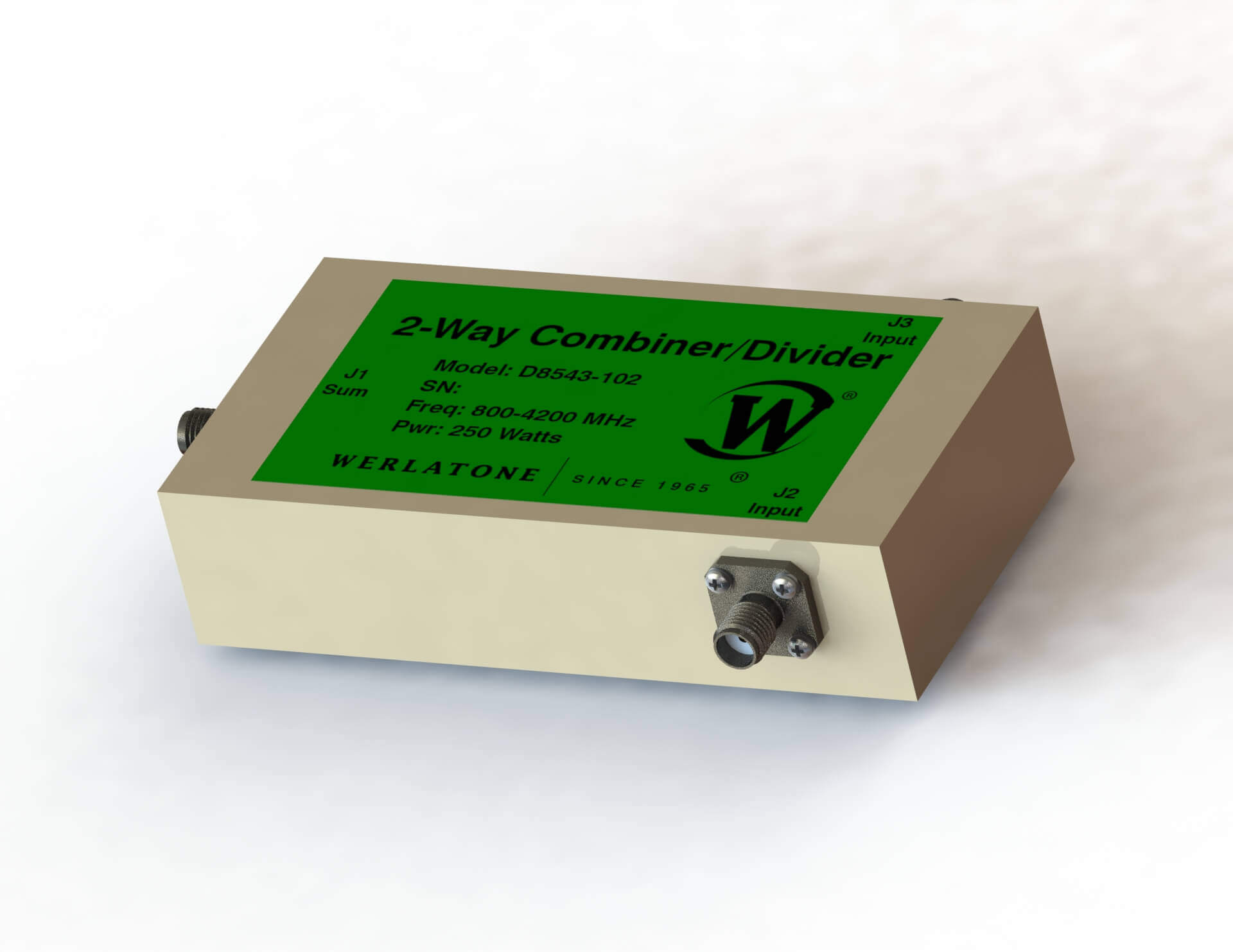 RF Combiner - Model D8543 - 2-Way Combiner/Divider